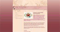 Desktop Screenshot of happytailsdogsitting.com